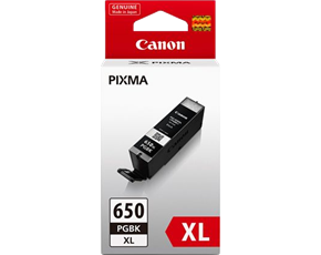 Genuine Canon PGI-650XLBK Black Ink Cartridge High Yield